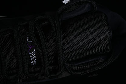 Nike Air Jordan 11 Retro White Purple Black Sneakers