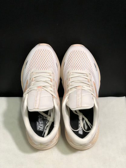 Brooks Adrenaline GTS 23 Shock-absorbing Wear-resistant Low-top Running Shoes Crystal Grey/Pink