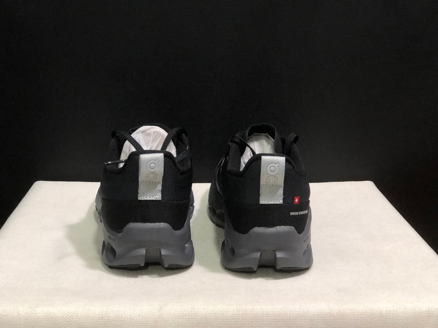 On Running Cloudsurfer Trail Waterproof Comfortable And Breathable Running Shoes Dark Grey/Black