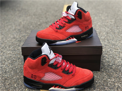 Nike Air Jordan 5 Retro Raging Bulls Red Sneakers