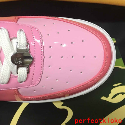 A Bathing Ape Bape Sta Low Color Camo Combo Pink