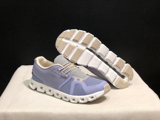 On Running Cloud 5 Light Purple Lightweight Running Shoes