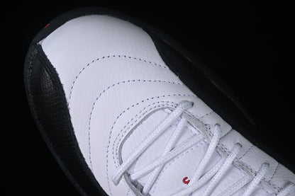 Nike Air Jordan 12 Retro Taxi Black White Sneakers