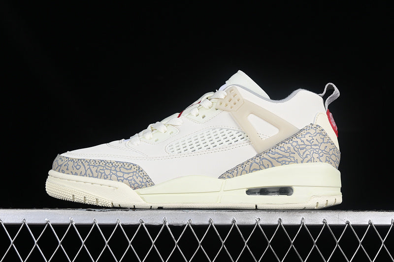 Nike Air Jordan Spizike Low Coconut Milk Sandstone Smoke Grey Sneakers