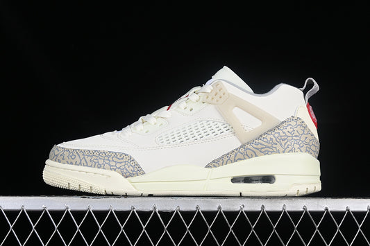 Nike Air Jordan Spizike Low Coconut Milk Sandstone Smoke Grey Sneakers