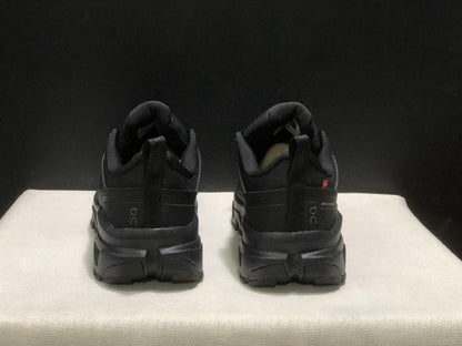 On Running Cloudrock Low WP Hiking Outdoor Shoes All Black