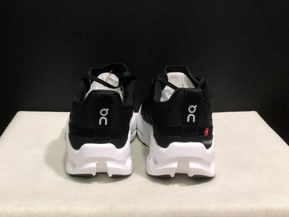 On Running Cloudsurfer Trail Waterproof Comfortable And Breathable Running Shoes Black/White