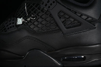 Nike Air Jordan 4 Retro Net Black Sneakers