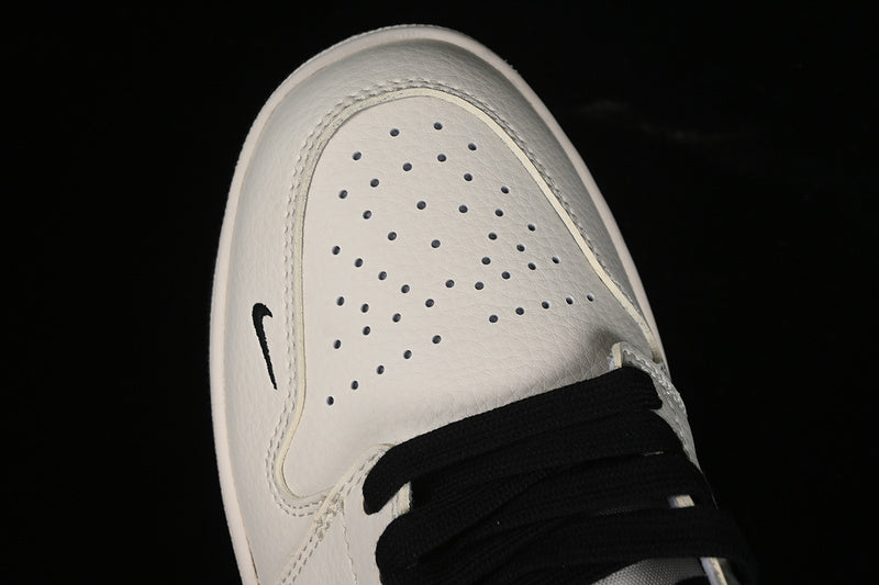 Nike Air Jordan 1 Low Black Sole White Black Sneakers