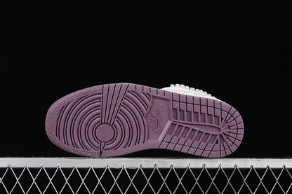 Nike Air Jordan 1 Low Purple sole White Pastel Grey Sneakers