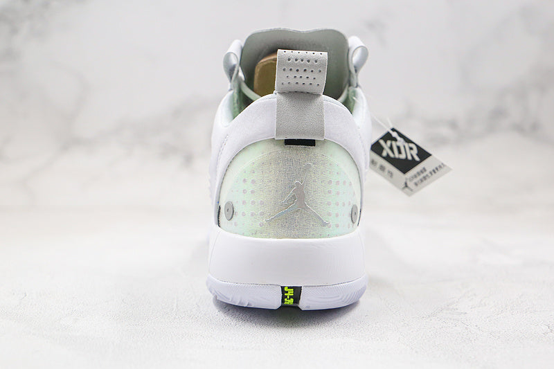 Nike Air Jordan 34 Low PF White Sneakers