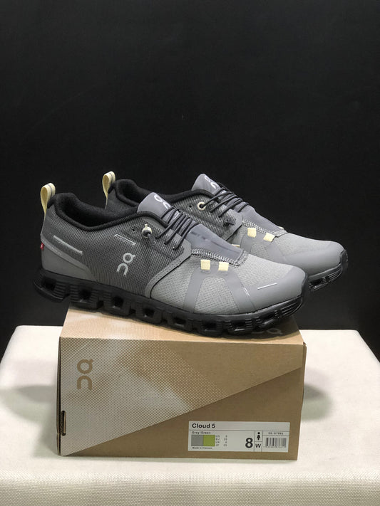 On Running Cloud 5 Lightweight Running Shoes Wolf Grey/Black