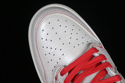 Travis Scott Nike Air Jordan 1 Low OG White Red Sneakers