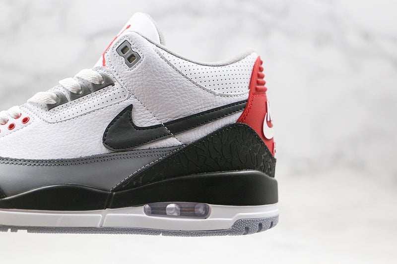 Nike Air Jordan 3 Retro Tinker NRG White Black-Fire Red Sneakers