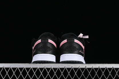 Nike Air Jordan1 Low Black Pink Sneakers