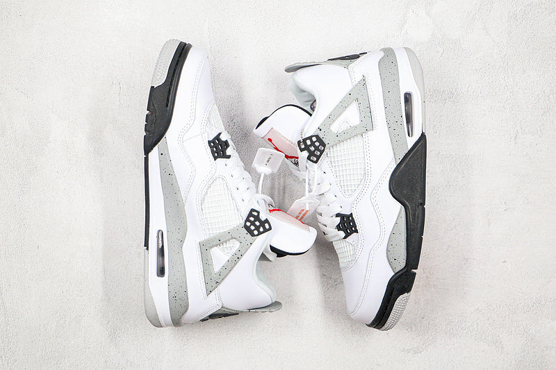 Nike Air Jordan 4 Retro OG White Cement Sneakers