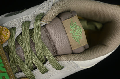Nike Air Jordan Legacy 312 Low Phantom Alligator Golden Moss Sneakers
