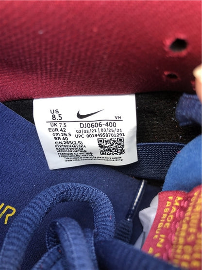 Nike SB Dunk Low Barcelona Catalonia Low Top Blue Red Sneakers