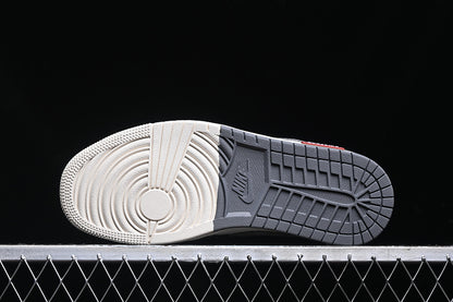 Nike Air Jordan 1 Low Grey White Casual Sneakers