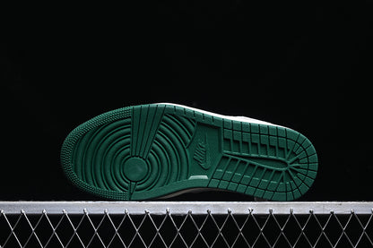 Nike Air Jordan 1 Low Bape Green Sole Grey White Sneakers