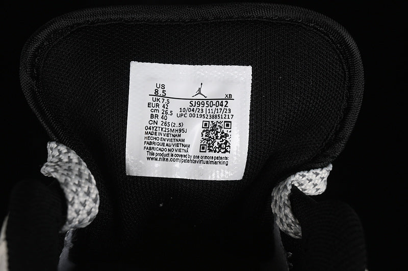 Nike Air Jordan 1 Low Black Myth White Grey Sneakers