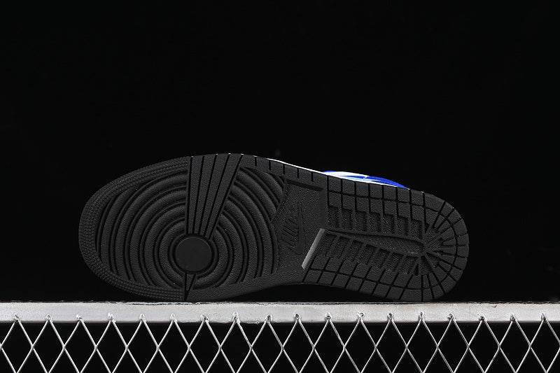 Nike Air Jordan 1 Low Black Game White Royal Sneakers