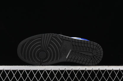 Nike Air Jordan 1 Low Black Game White Royal Sneakers