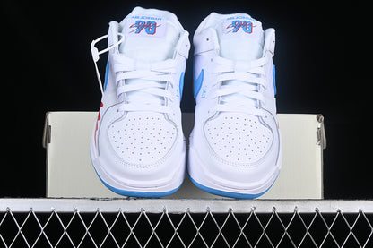 Nike Air Jordan Stadium 90 Red Blue White Sneakers