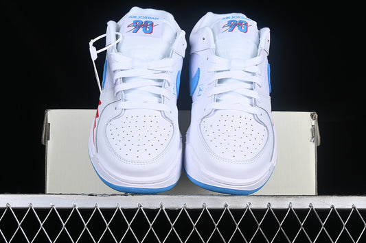 Nike Air Jordan Stadium 90 Red Blue White Sneakers