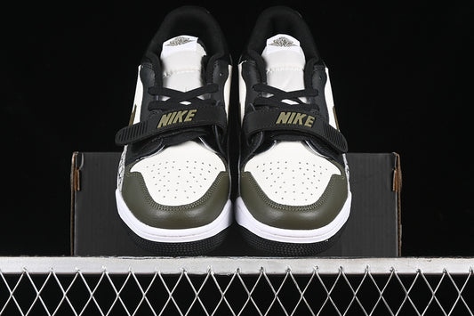 Nike Air Jordan Legacy 312 Low White Black Green Sneakers