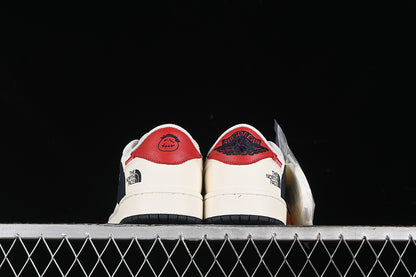 Travis Scott Fragment Design Nike Air Jordan 1 Low OG SP Black Sole White Sneakers