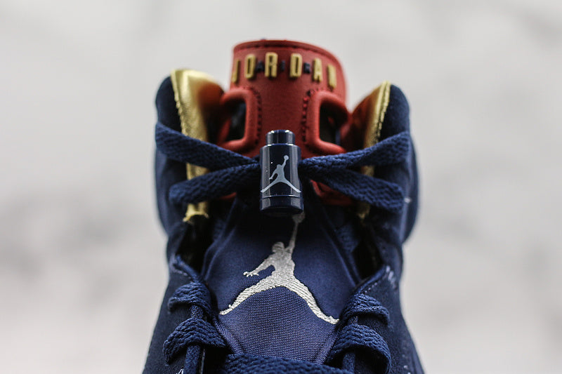 Nike Air Jordan 6 Retro 2019 Doernbecher Midnight Navy Sneakers