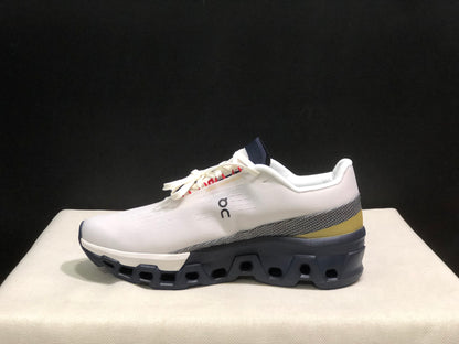 On Running Cloudmonster 2 Shock-Absorbing And Breathable Running Shoes White/Midnight