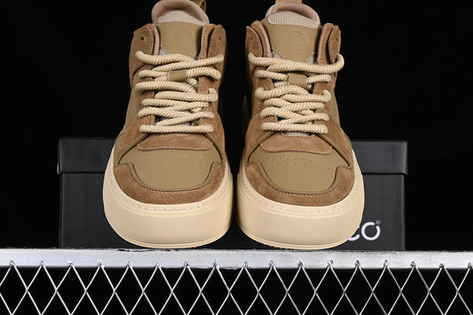 Nike Air Jordan 4 Retro Coconut Milk Soles Brown Sneakers