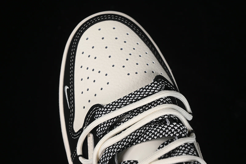 Nike Air Jordan 1 Low Travis Scott Fragment Design OG SP Black Beige Sneakers