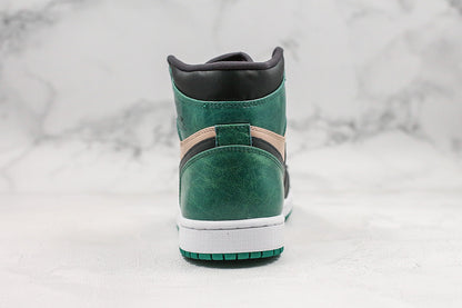 Nike Air Jordan 1 Retro High-Top Premium-Bio Beige/Anthracite-Mystic Green Sneakers