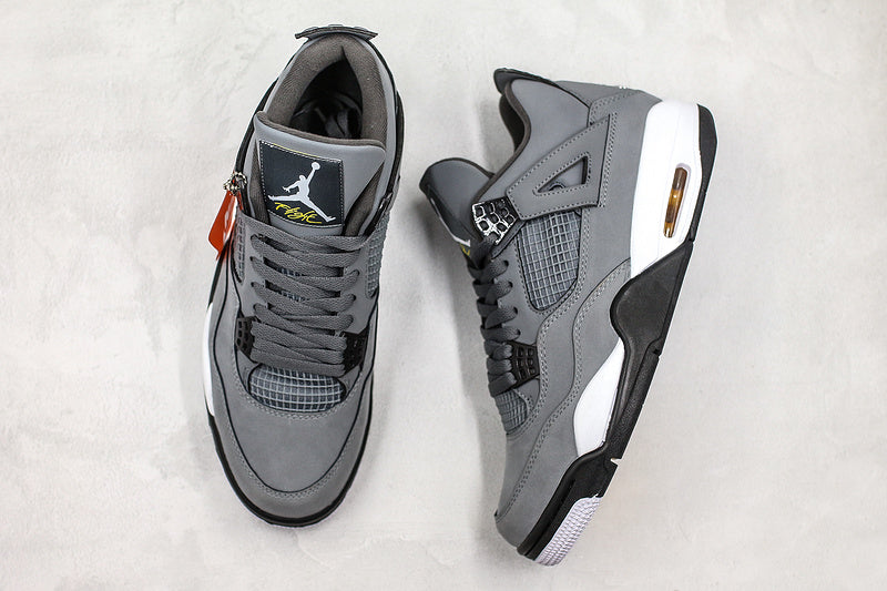 Nike Air Jordan 4 Retro Low Cool Grey Sneakers