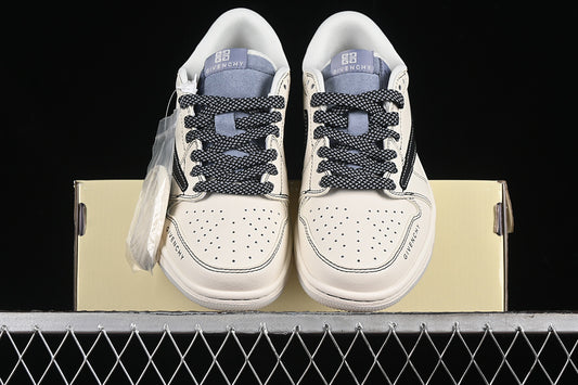 Nike Air Jordan 1 Low Givenchy Travis Scott Fragment Design OG SP Black White Sneakers