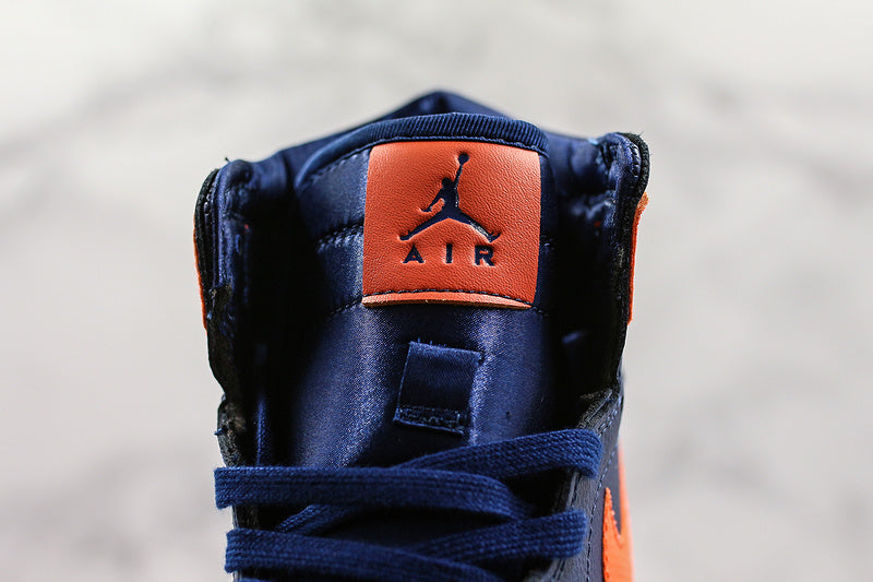 Nike Air Jordan 1 Retro High Royal Blue Orange Sneakers