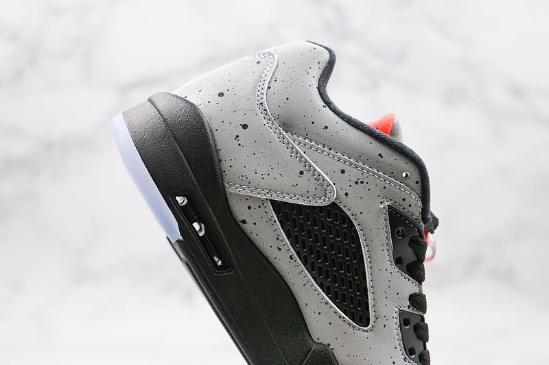 Nike Jordan 5 Retro Low Shoes Neymar 2016 Gray Sneakers