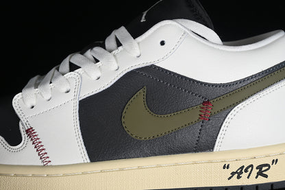 Nike Air Jordan 1 Low Anthracite Black White Sneakers