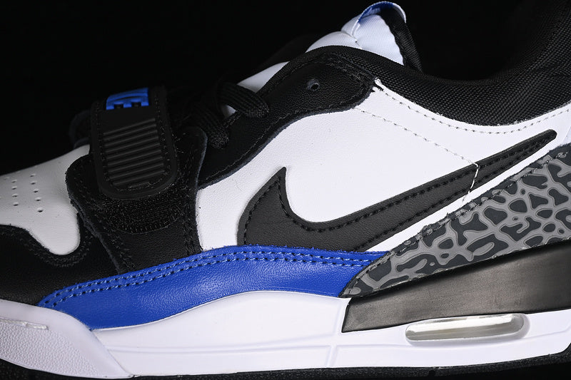 Nike Air Jordan Legacy 312 Low Phantom Coconut Milk Black Star Blue Sneakers