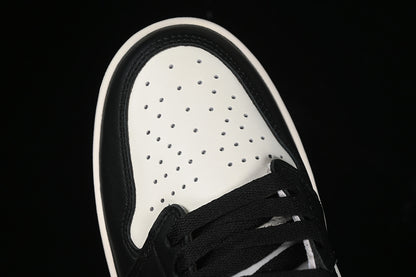 Nike Air Jordan 1 Low Mocha Black White Palomino Sneakers