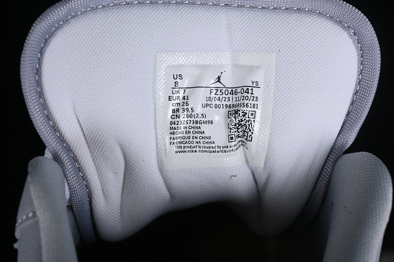 Nike Air Jordan 1 Low Phantom Coconut Milk Amber Brown Sneakers