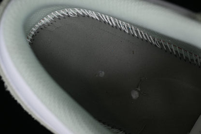 Nike Air Jordan 1 Low White Matcha Green Sneakers