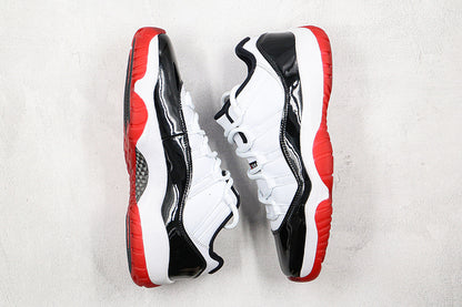 Nike Air Jordan 11 Retro Low  GS Concord Bred White Red Black Sneakers