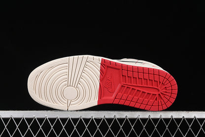 Nike Air Jordan 1 Low Red White Casual Sports Shoes