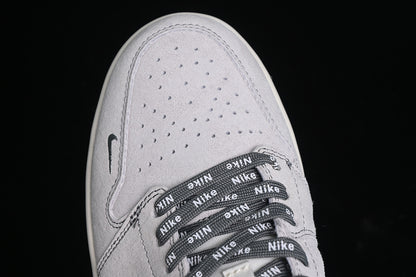 Nike Air Jordan 1 Low Grey White Fashion Sneakers
