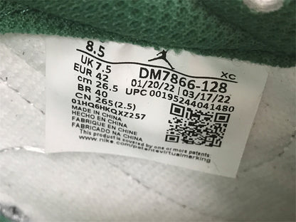 Nike Air Jordan 1 Retro Low Travis Scott White/Black/Green Sneakers