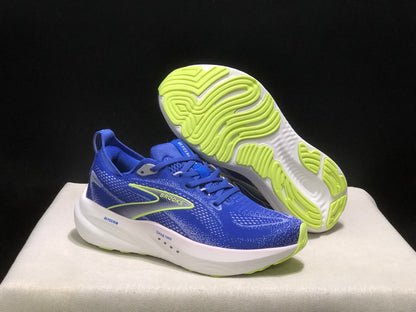 Brooks Glycerin 22 Comfortable Running Shoes White/Blue